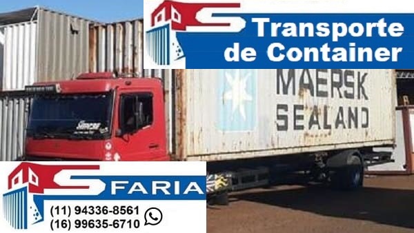 Transporte de container Santos
